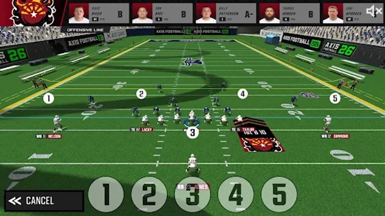 Axis Football Mobile screenshot