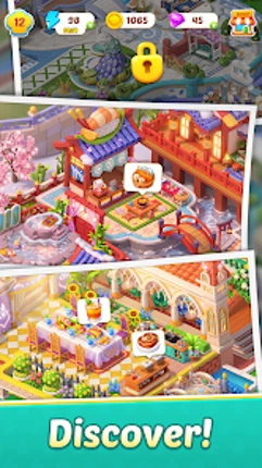 Merge Kitchen - Cook & Story screenshot