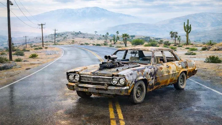 Car Beyond Simulator Game 3D screenshot