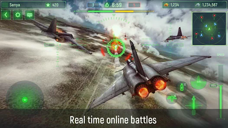 Wings of War: Airplane games Image