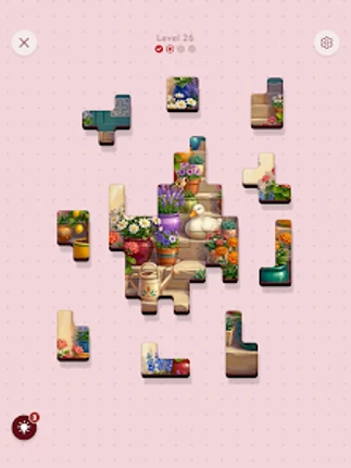 Picture Blocks: Living Puzzles screenshot