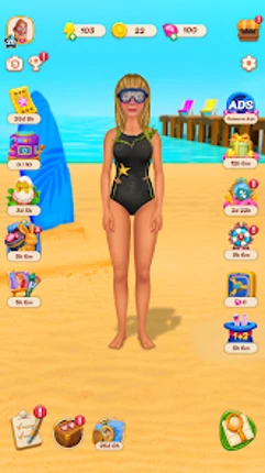 Beach Bliss: Merge Puzzle Image