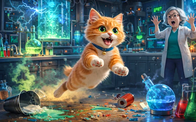 Cat vs Granny: Cat Simulator Image