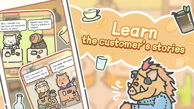 Bunnysip Tale-Casual Cute Cafe screenshot