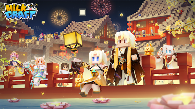 Milkcraft: Thế Giới Block RPG screenshot