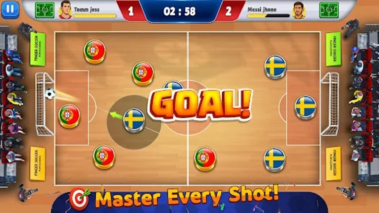 Finger Soccer Flick Football screenshot