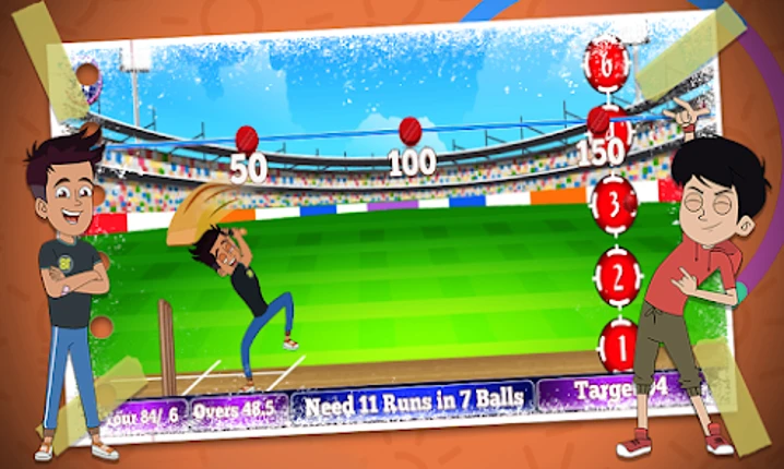 Chikoo Aur Bunty Fun Cricket screenshot