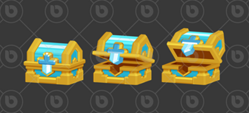Game Chests With Open up Animation screenshot