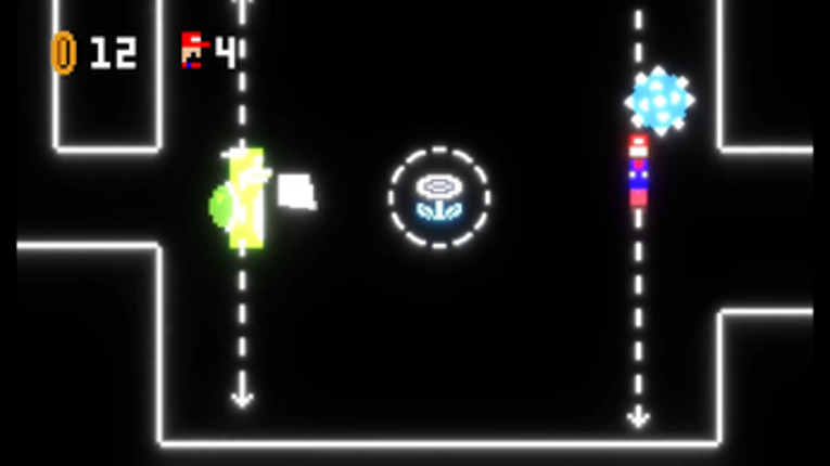 Pong with Mario physics 2 screenshot