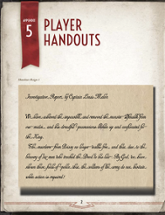 Reign of Terror Free Handouts Pack (Call of Cthulhu) Image