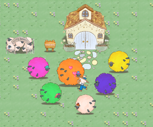 Rolling in the Sheep Image