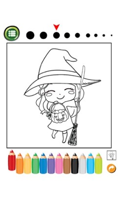 Girl Coloring Book Free For Toddler And Kids! Image