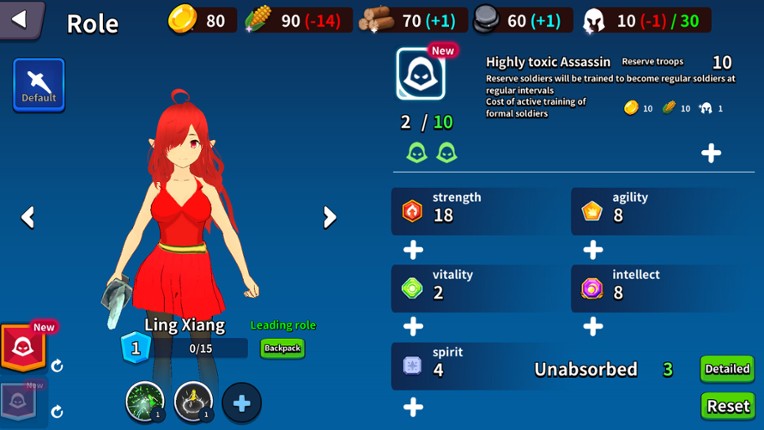 Gorgeous and Fantastic Battle screenshot