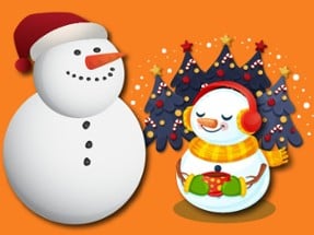 Gravity Snowman Christmas Image