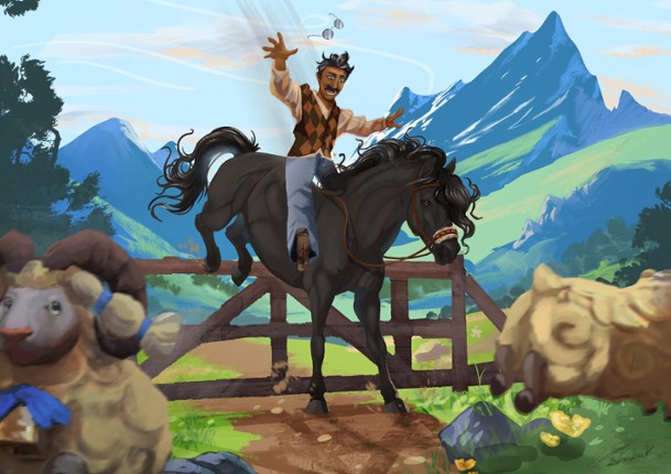 Horses of Gavarnie Image