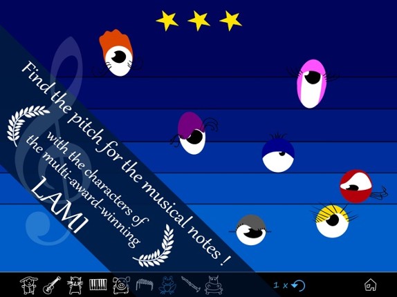 LAMI find notes: Children's Ear Training ! Music for kids screenshot