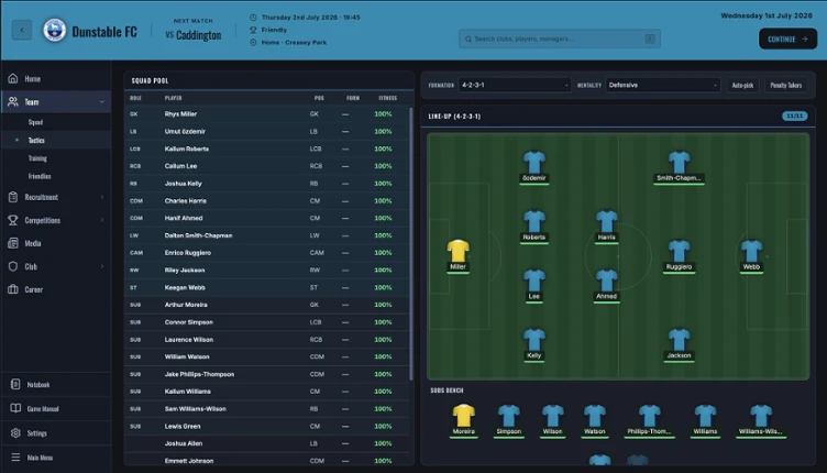 Non-League Football Manager Image