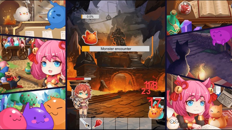 Slime Age: Parody MMORPG Clicker screenshot