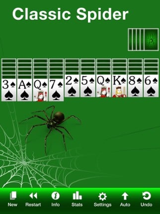 Spider Solitaire ‏‎ screenshot