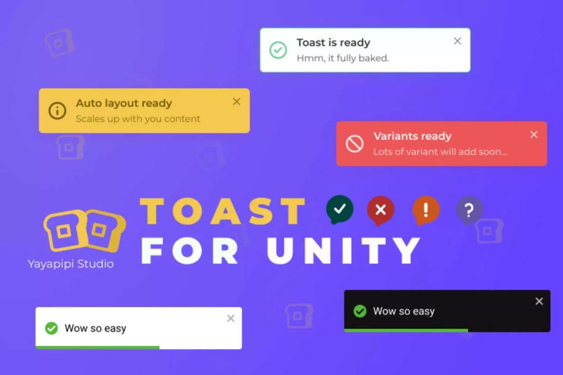 Games like Toast For Unity