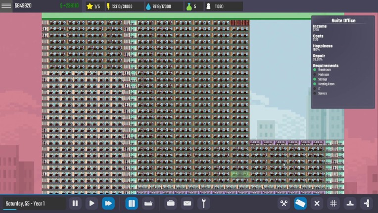 Towers Inc. screenshot