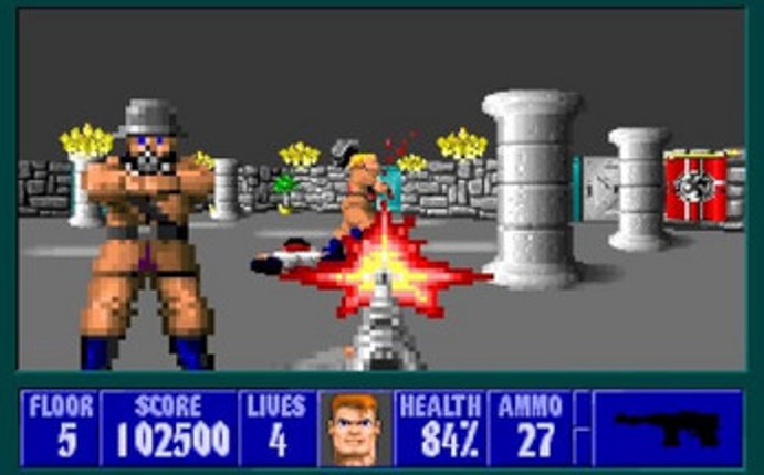 Wolfenstein 3D screenshot