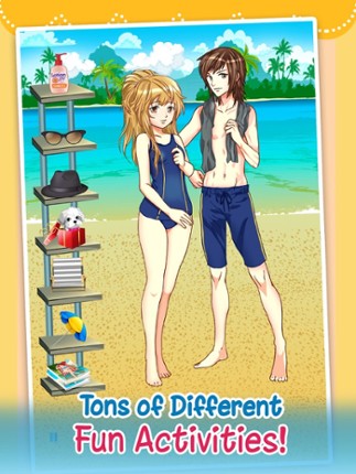 Anime Princess Salon Makeover - little fashion dress-up & make-up spa game for girl kids! Image