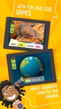 Atlas 3D for Kids – Games to Learn World Geography Image
