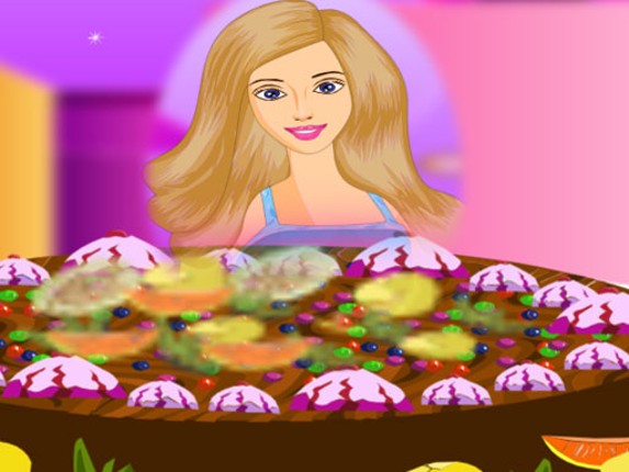 Barbie Cake Decorate Game Cover