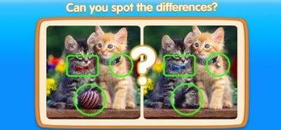 Can You Spot It－5 Differences Image