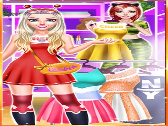 Cheerleader Magazine Girls Dress Up Game Cover