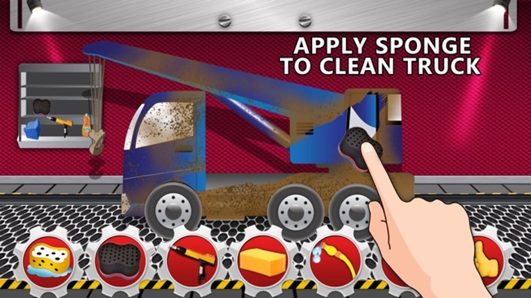 Construction Washing Workshop : Remove Machine's Dirty after heavy work Image