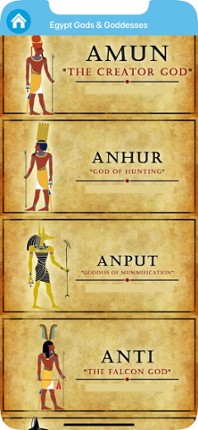 Egypt Mythology &amp; Legends screenshot