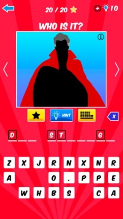 Endgame Quiz Superheroes 2019 screenshot