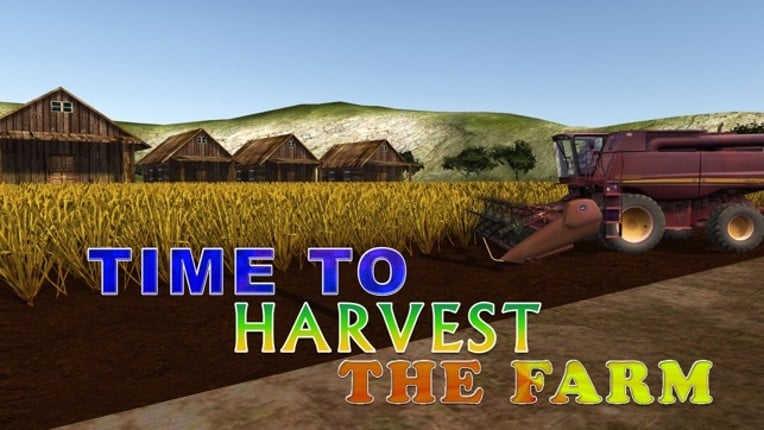 Farm Harvester Simulator – Farming tractor driving &amp; trucker simulator game screenshot
