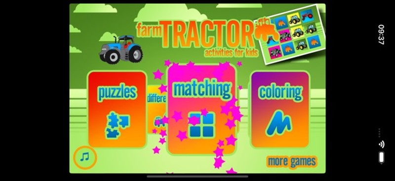 Farm Tractor Activities Kids screenshot