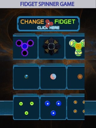 Fidget spinner simulator fun screenshot