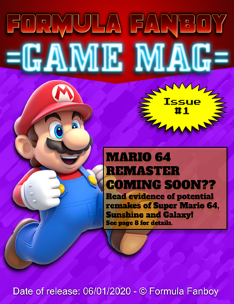 Formula Fanboy Game Mag screenshot