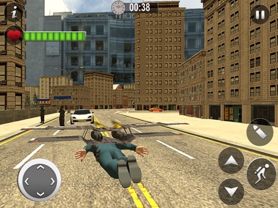 Futuristic Jetpack Battle Sim screenshot