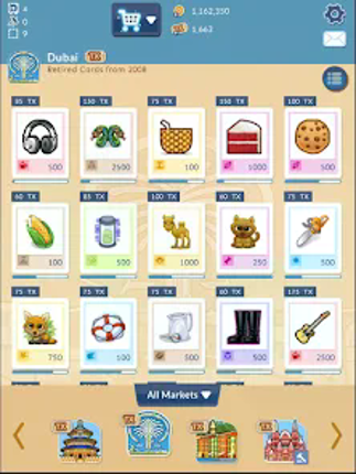 PackRat Card Collecting Game Image