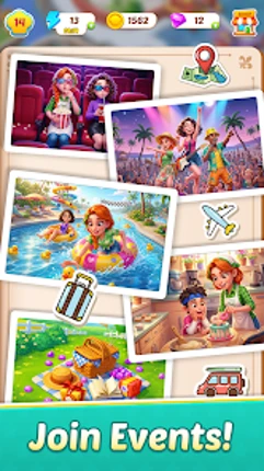 Merge Kitchen - Cook & Story screenshot