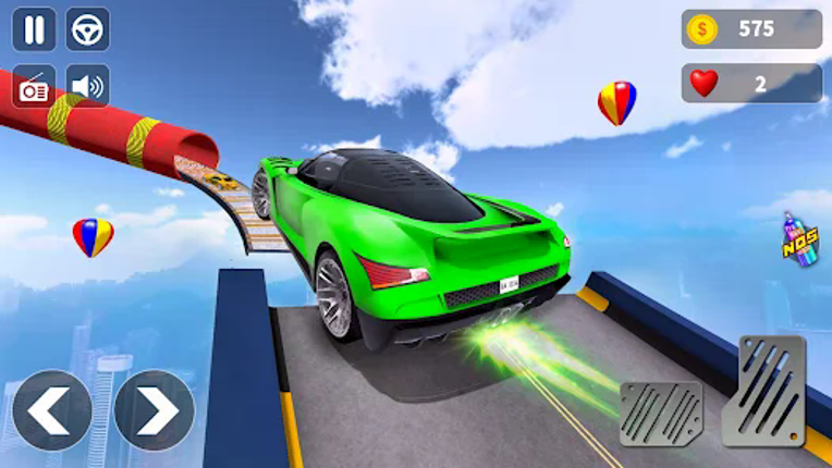 Extreme Car Ramp Stunts 3D screenshot