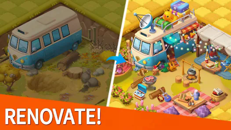 Merge Town : Travel Adventure screenshot