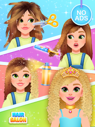 Hair Salon Games For Kids screenshot