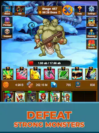 Idle Pixel Heroes: Idle Merger screenshot