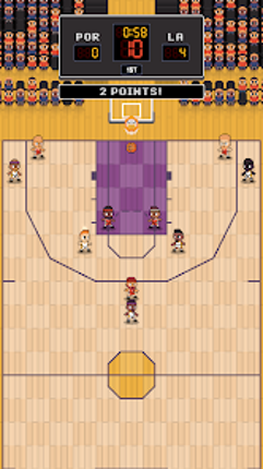 Hoop League Tactics screenshot