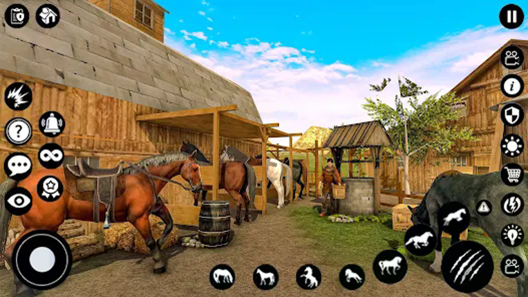 Stable Horse Life Simulator Image
