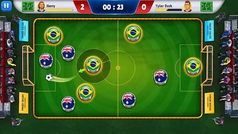 Finger Soccer Flick Football screenshot