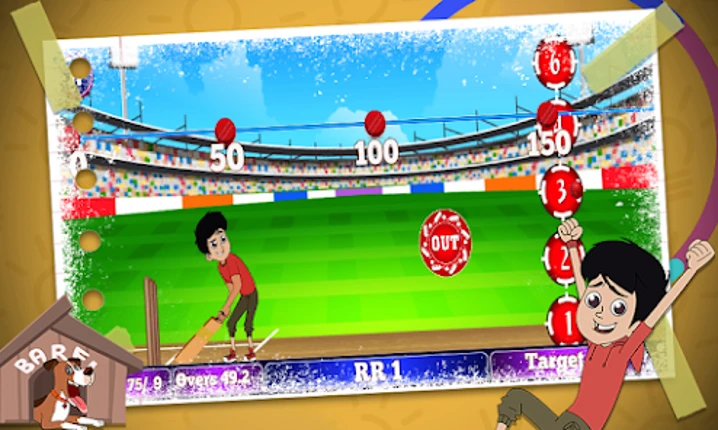 Chikoo Aur Bunty Fun Cricket screenshot