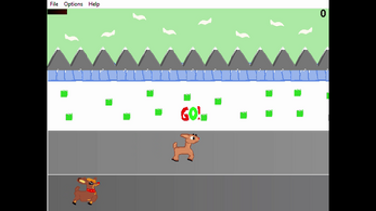 Reindeer Runner screenshot